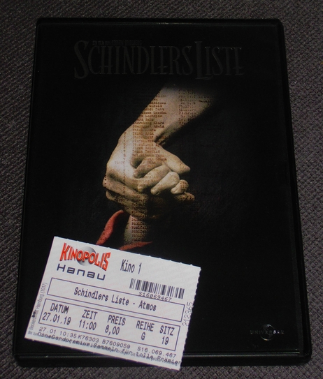 Kinobesuch - Schindlers Liste